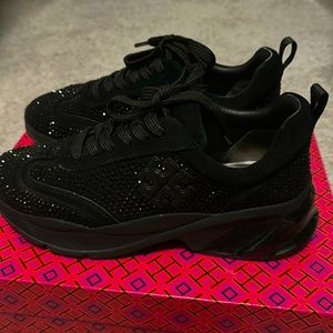 Tory Burch Good Luck Trainer Sneakers worn twice !!!